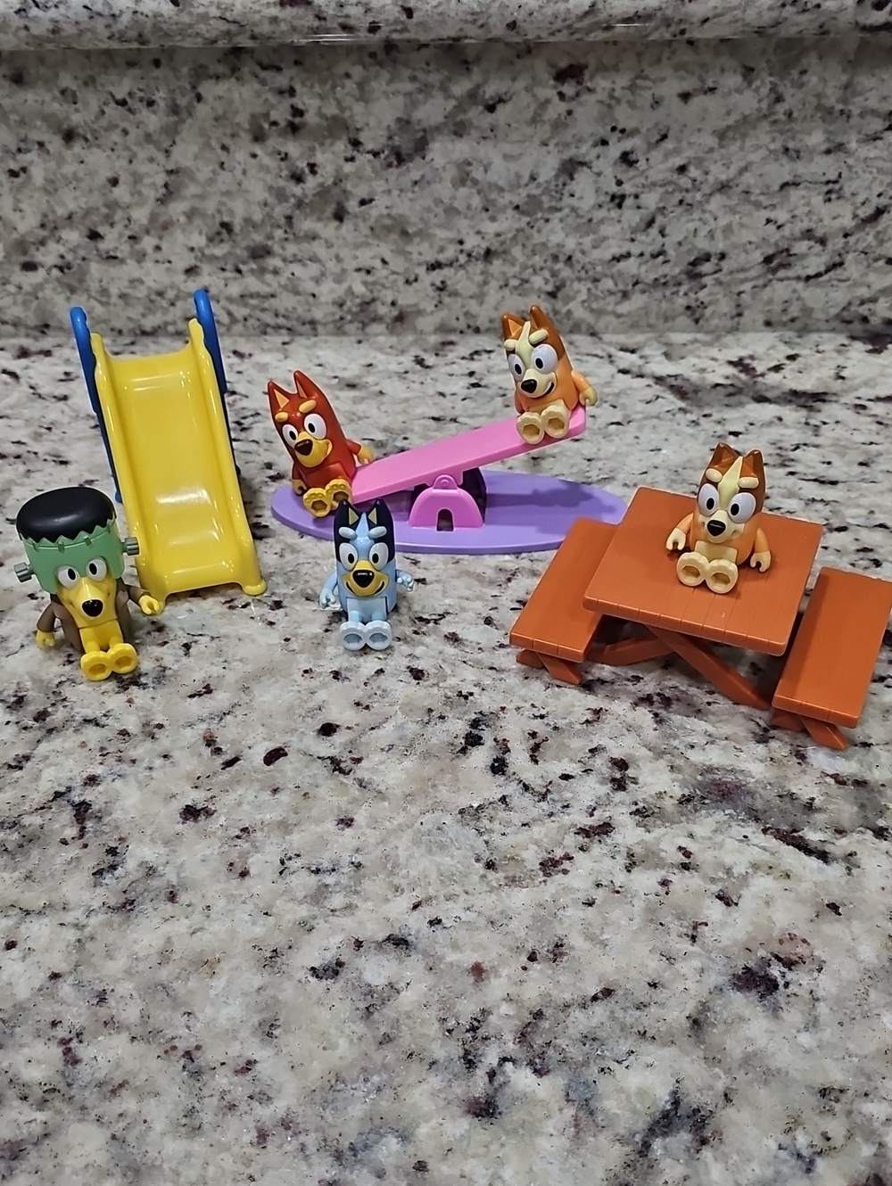 Lot Of Bluey Figures & Accessories